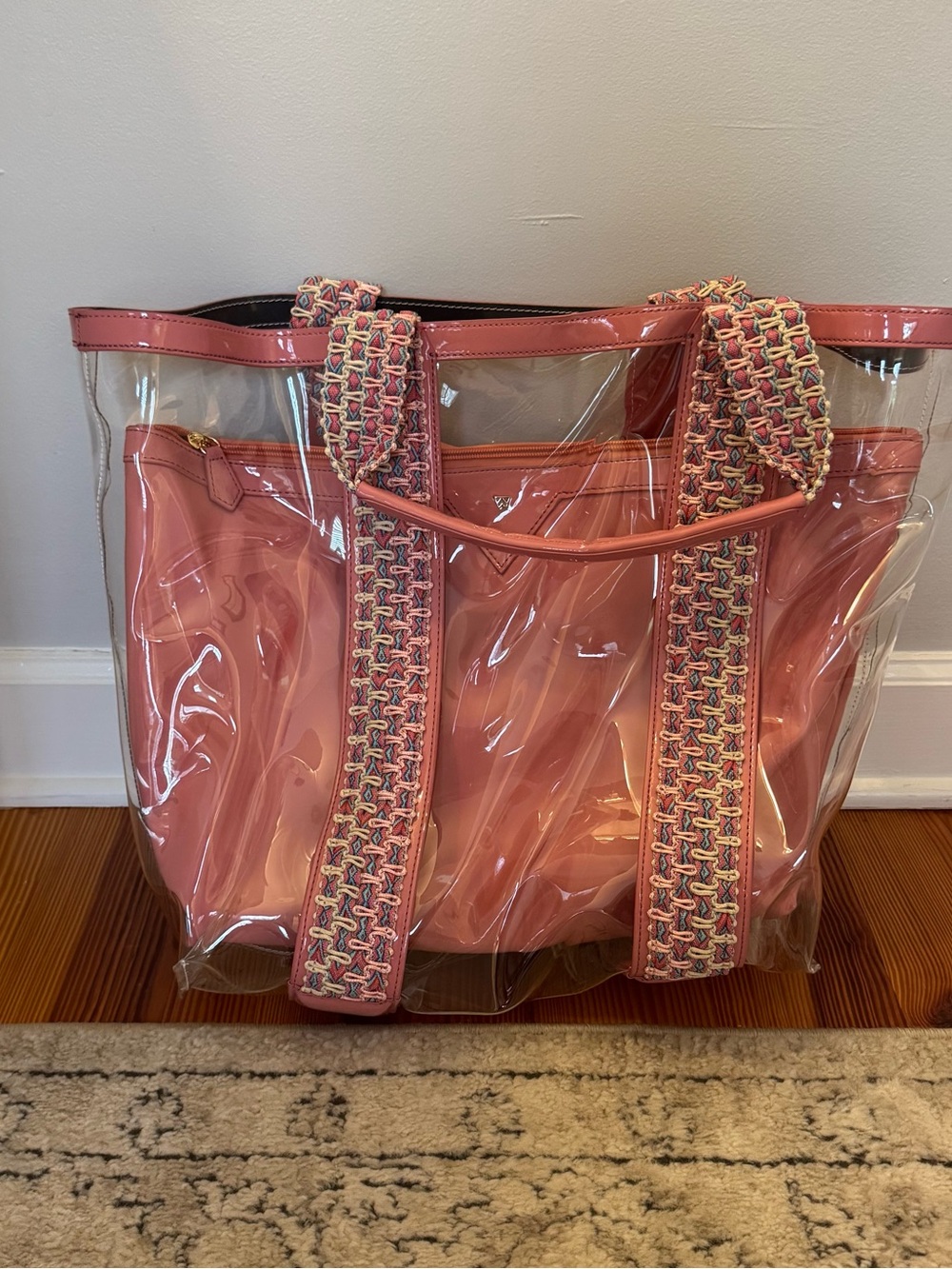 Kelly Wynne Clear Tote Beach Bag